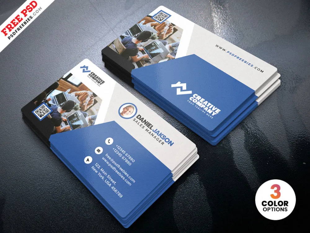Best Corporate Business Card Template PSD