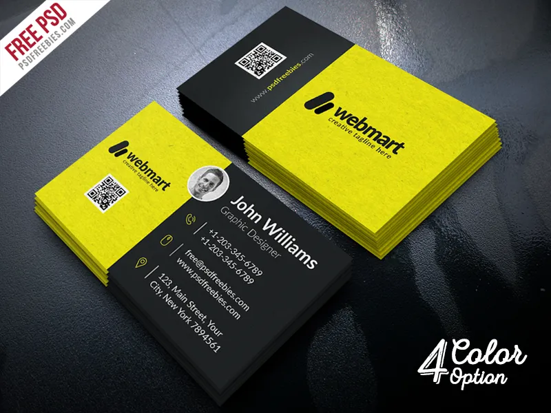 Business Card Free PSD Bundle