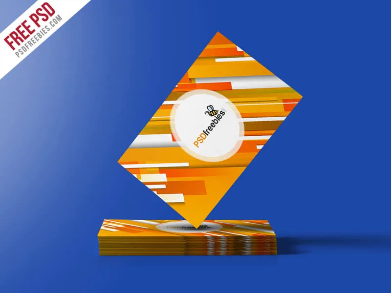 Business Card Mockup PSD Freebie