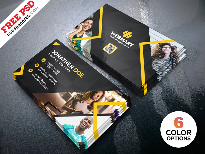 Business Card Templates PSD Bundle