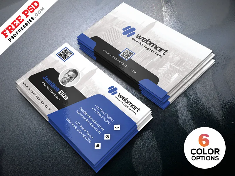 Business Cards Design PSD Bundle