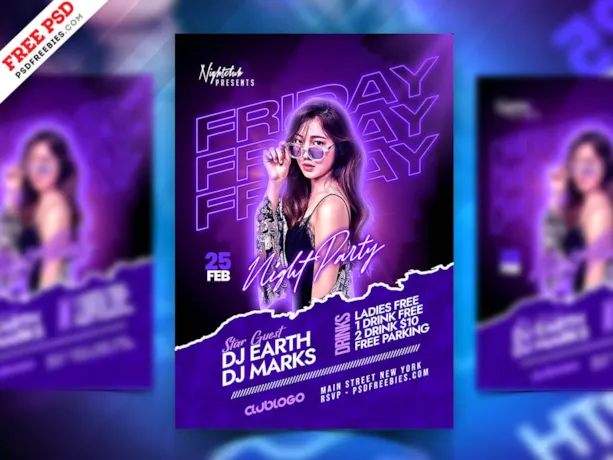 Freebies For Events flyers Free PSD Templates & Designs | PSDFreebies.com