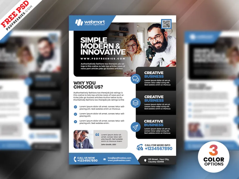 Corporate Business Flyer PSD Bundle