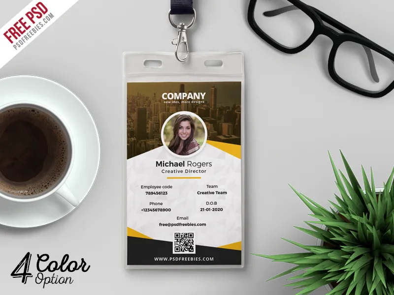 Corporate Identity Card Template PSD Bundle