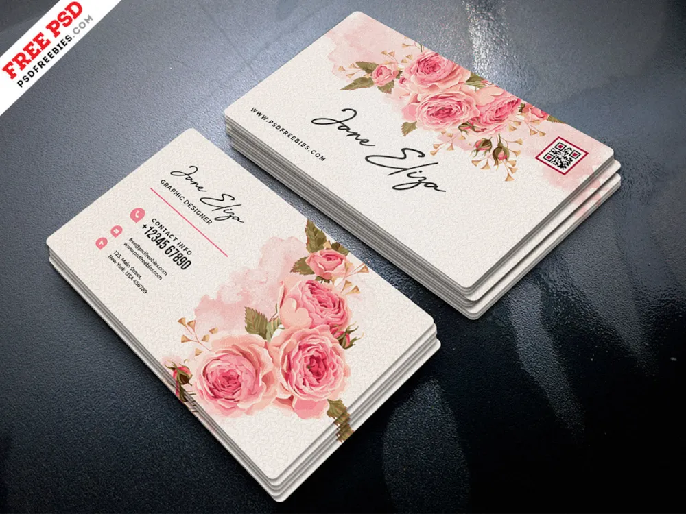 Creative Artist Business Card PSD Template