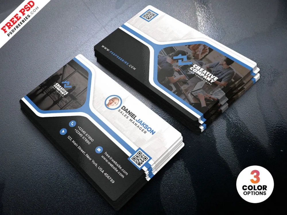 Creative Business Card Design PSD