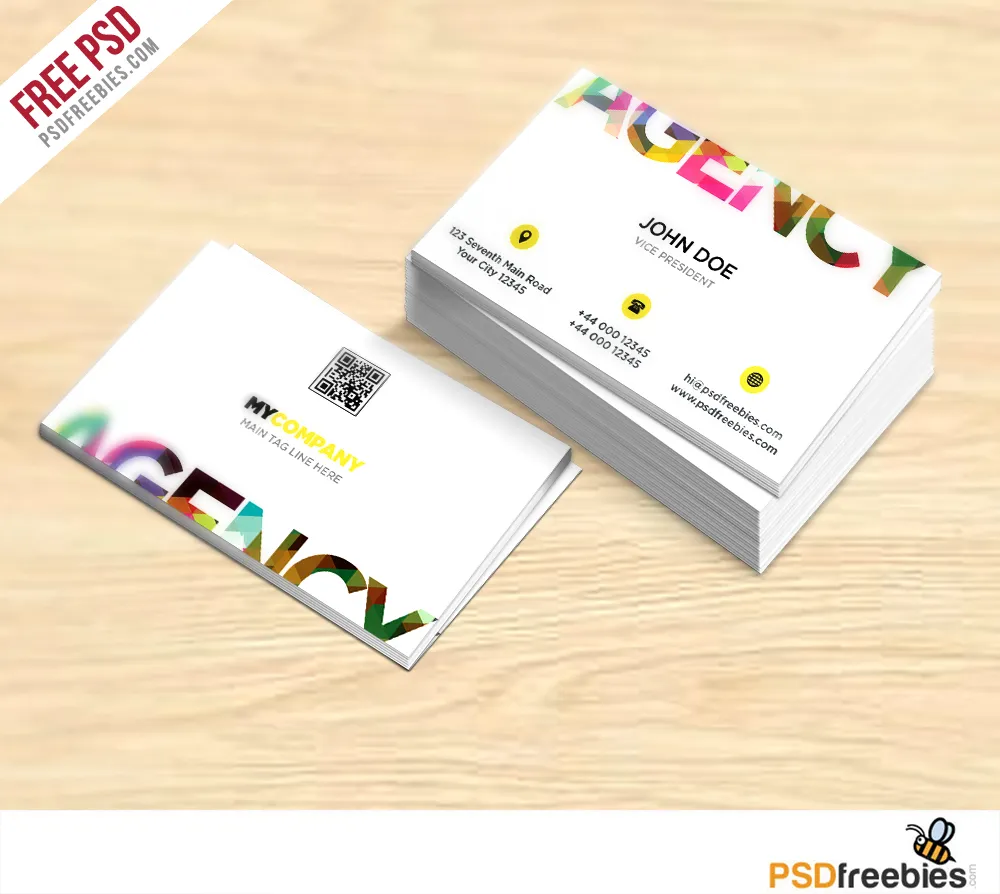 Creative Business Card Free PSD Template