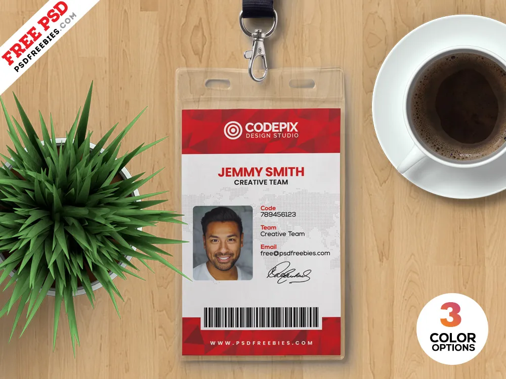 Creative Identity Card Design Template PSD