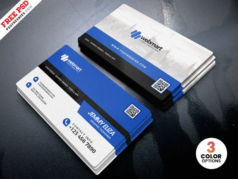 Creative Modern Business Card PSD Templates