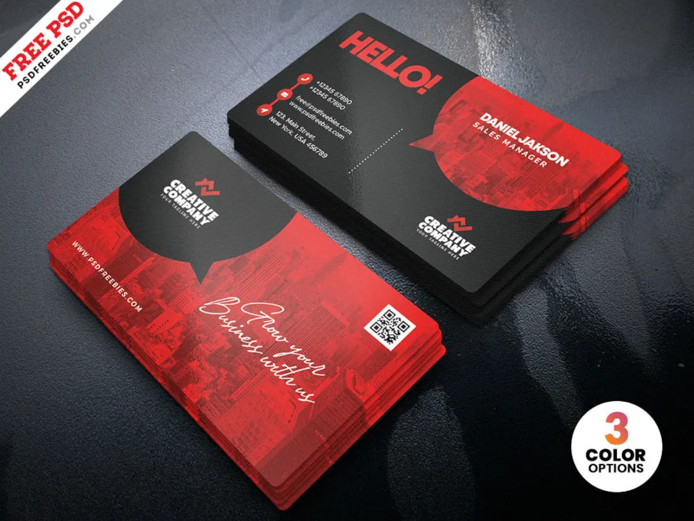 Designer Business Card Design PSD