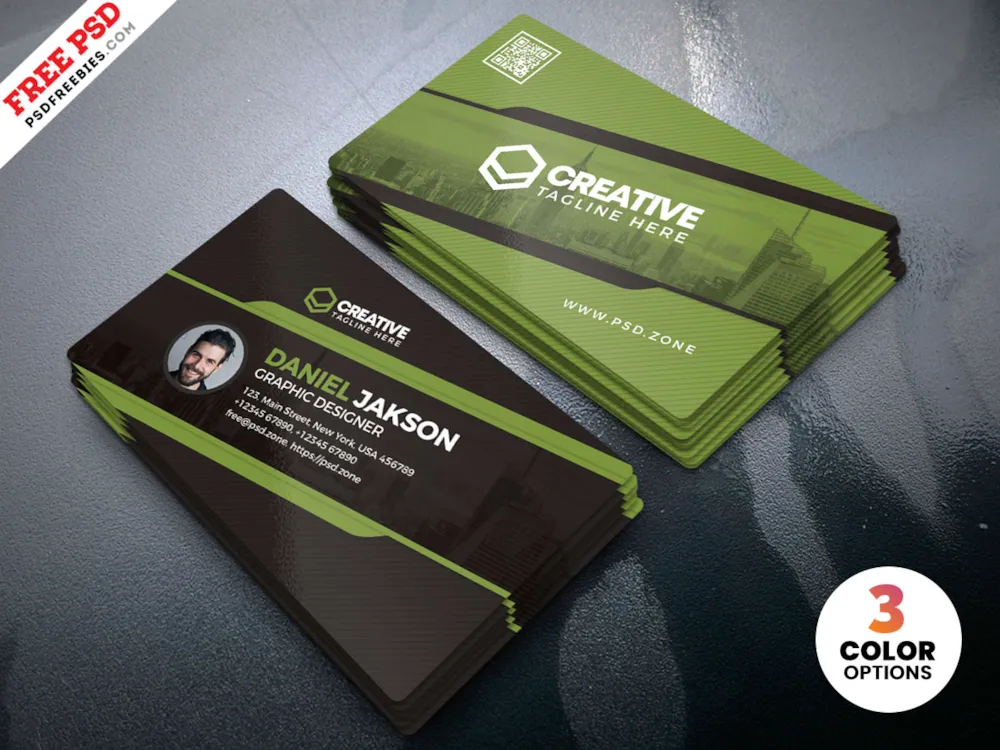 Designer Business Card Template PSD