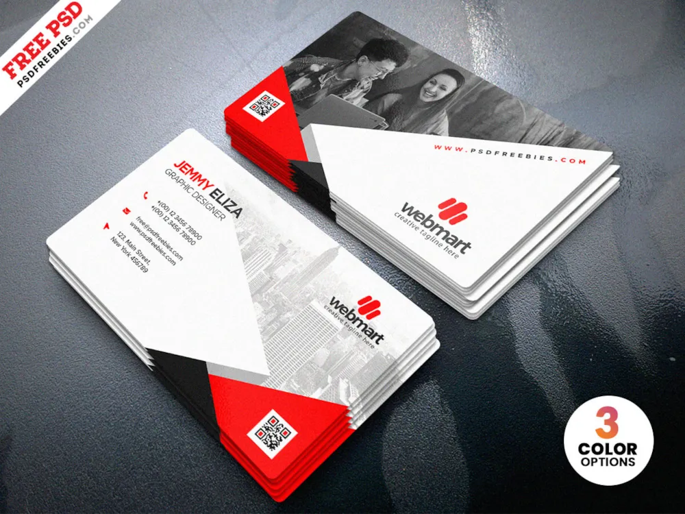 Designer Modern Business Card Template PSD