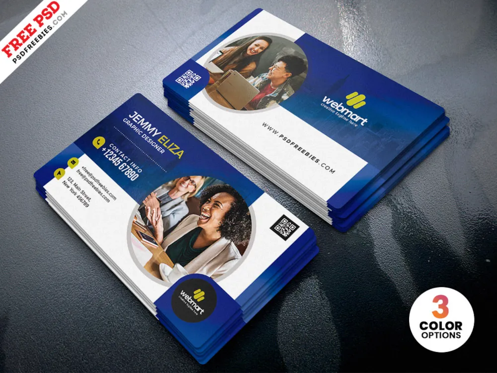 Free Designer Business Card Template PSD