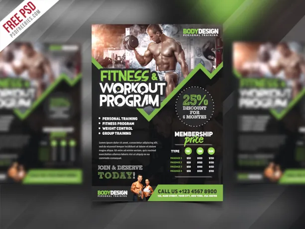 flyers Free PSD Templates & Designs | PSDFreebies.com