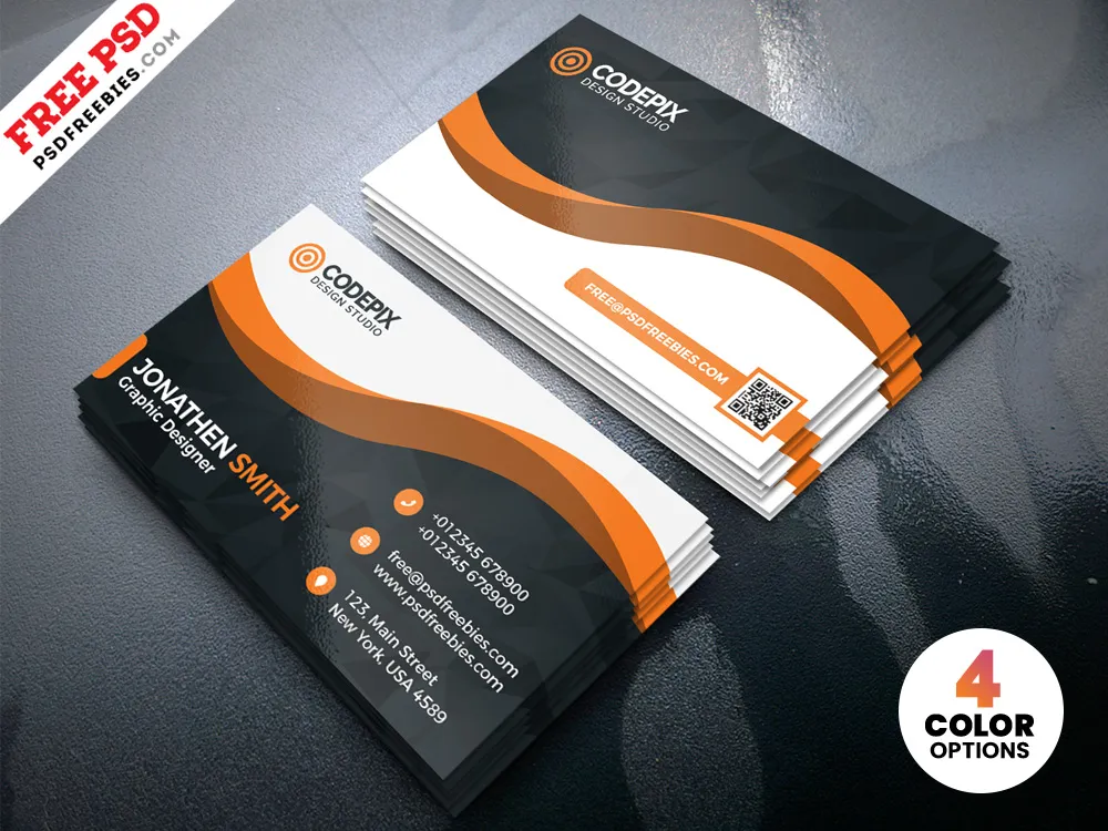 Modern Business Card Designs Template PSD