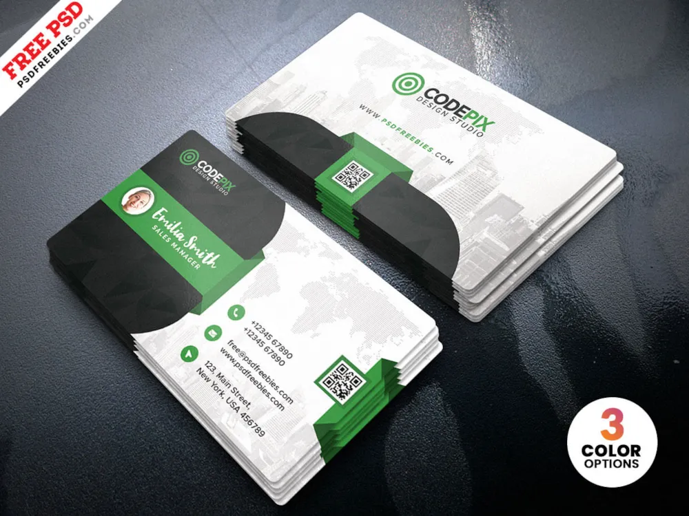 Modern Business Card PSD Templates