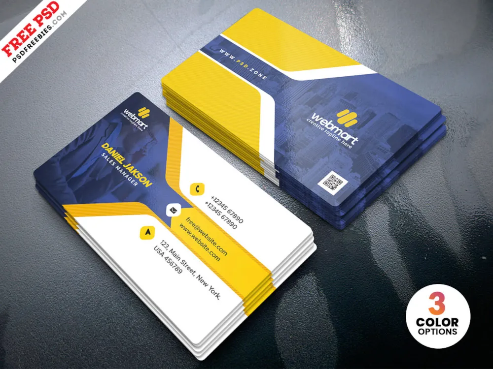 Modern Business Card Template PSD