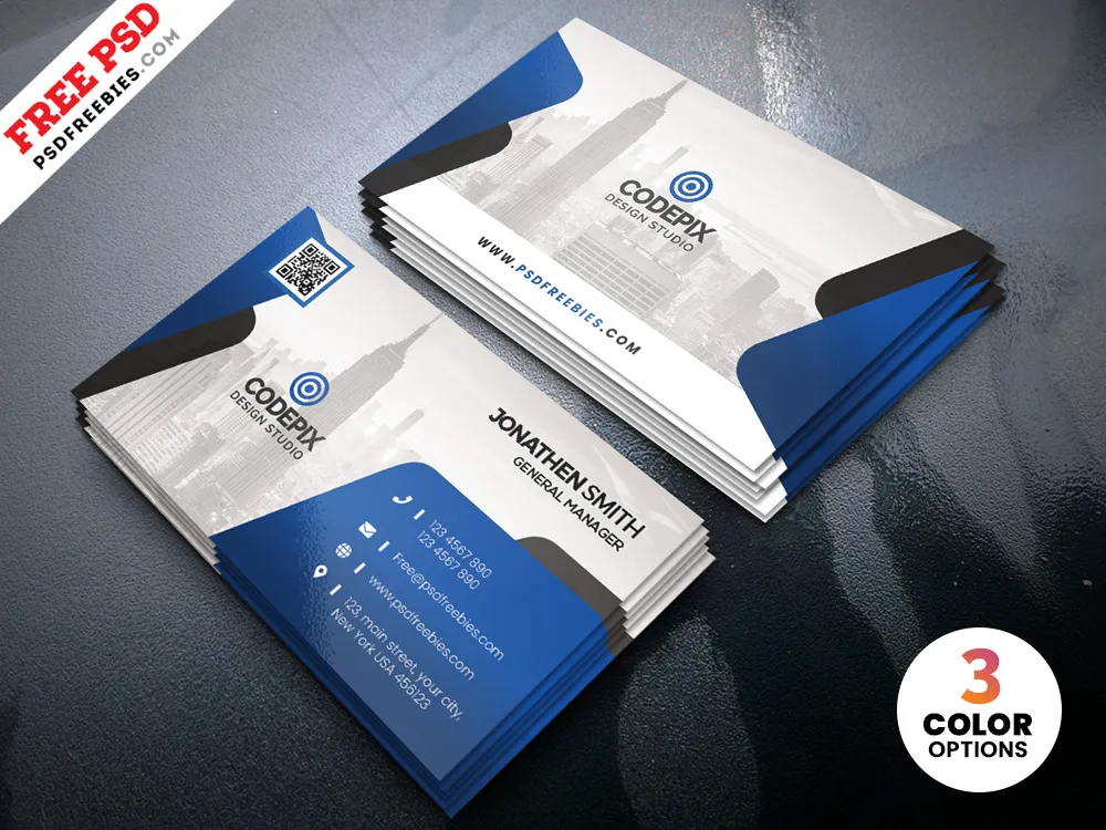 PSD Corporate Business Card Templates