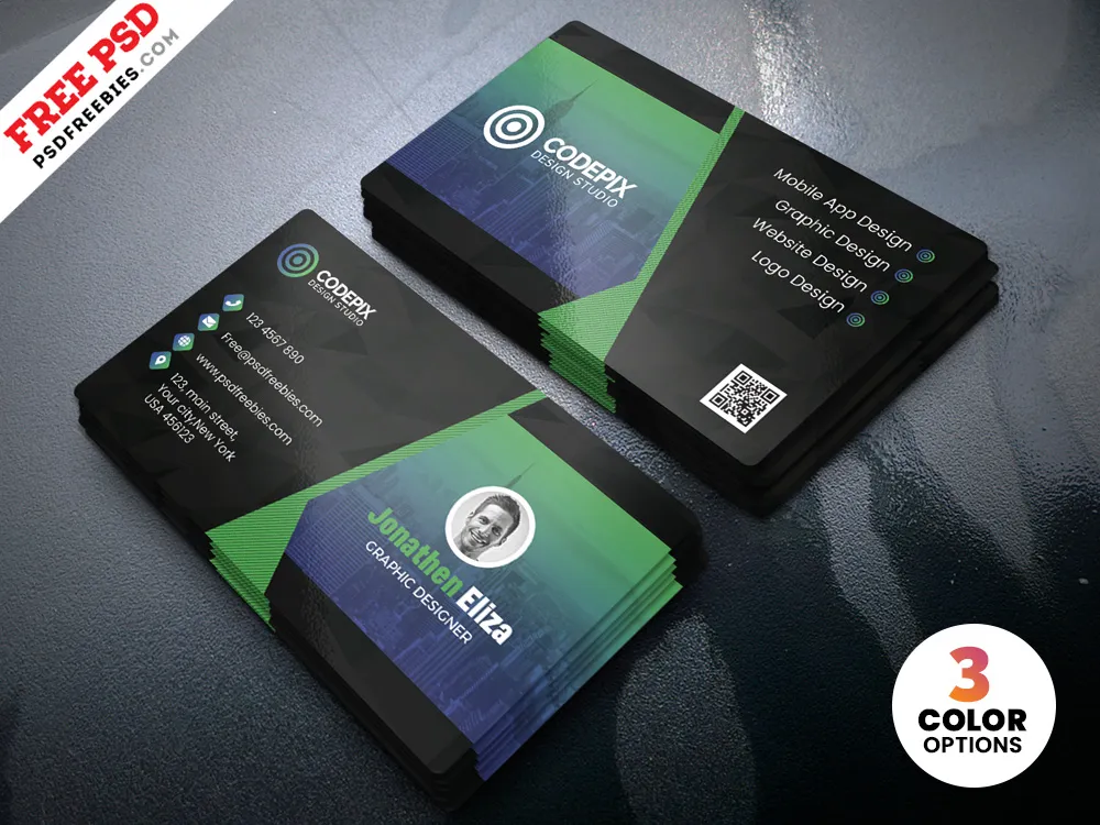 PSD Professional Business Card Design Template