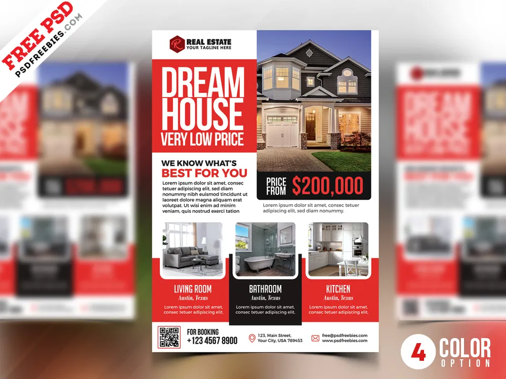 PSD Real Estate Flyer Templates