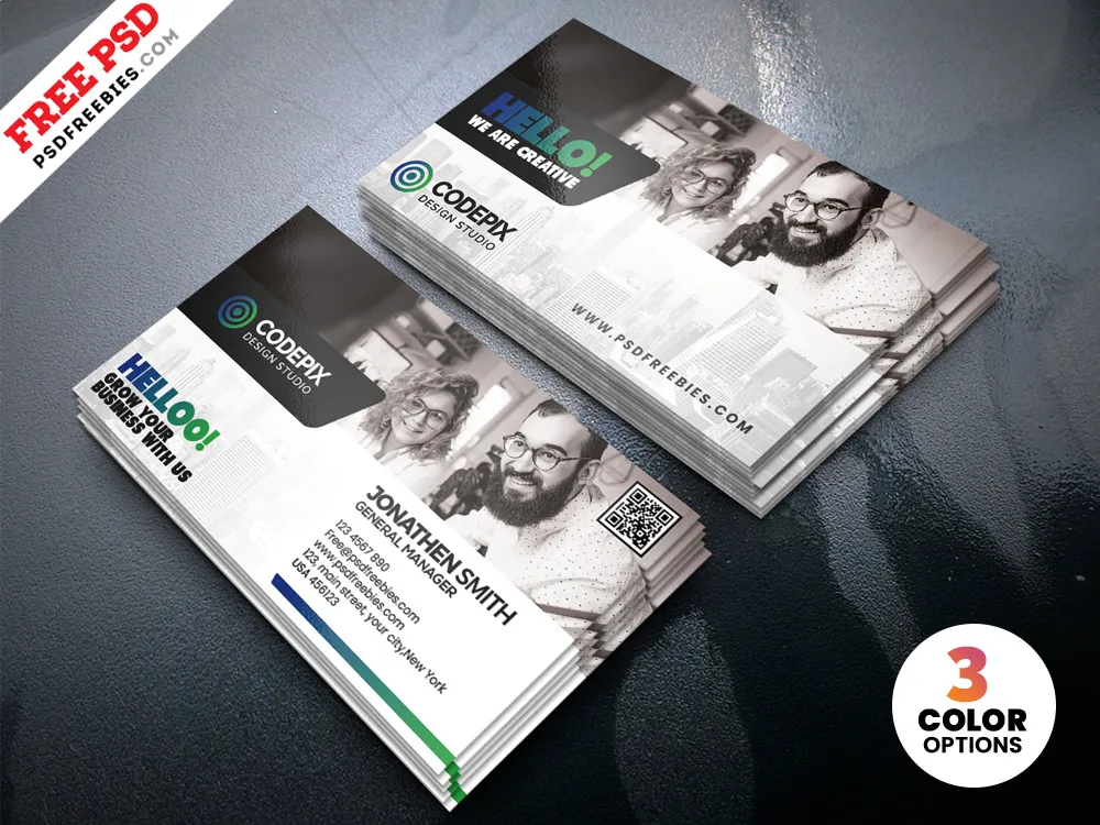 Premium Business Cards Templates Design PSD
