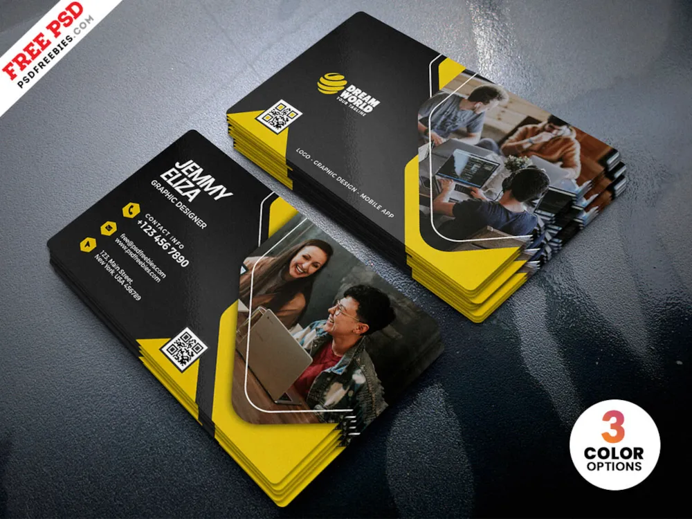Premium Modern Business Card Template PSD