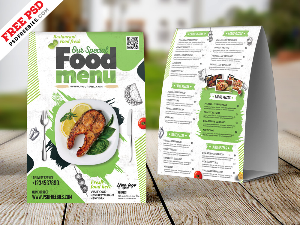 Free Restaurant Menu Card Restaurant Daily Food Menu Card Free