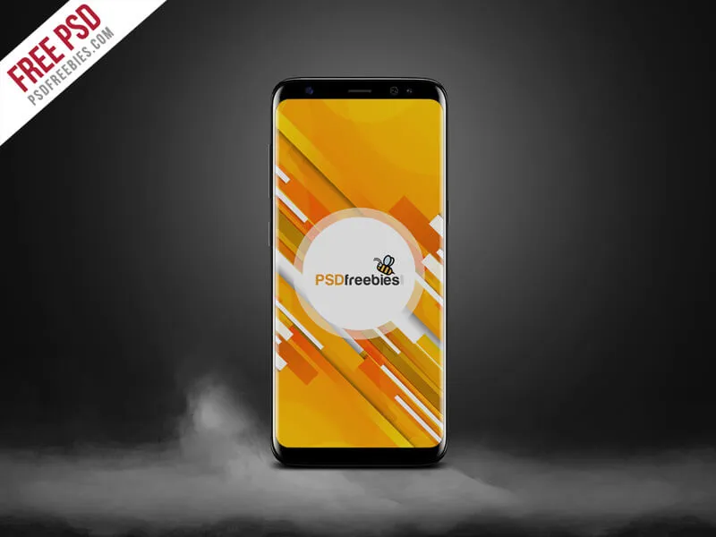 Samsung Galaxy S8 Mockup PSD
