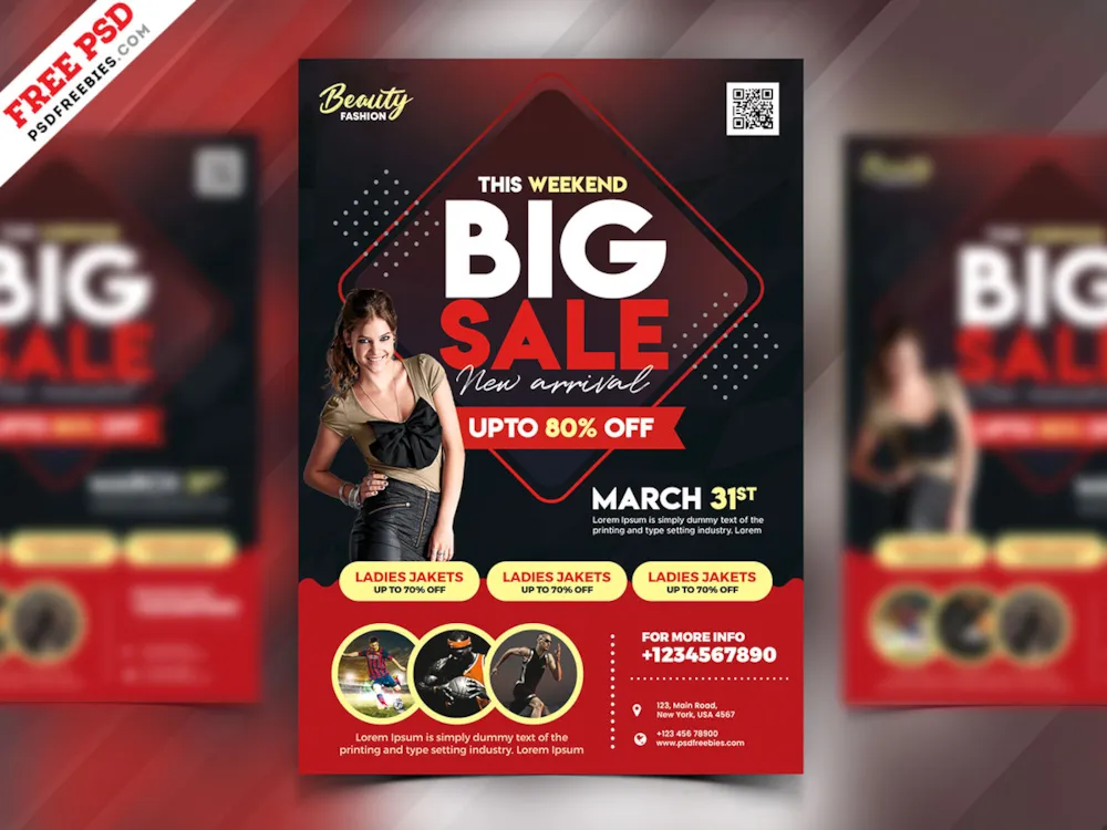 Special Offer Sale Flyer PSD